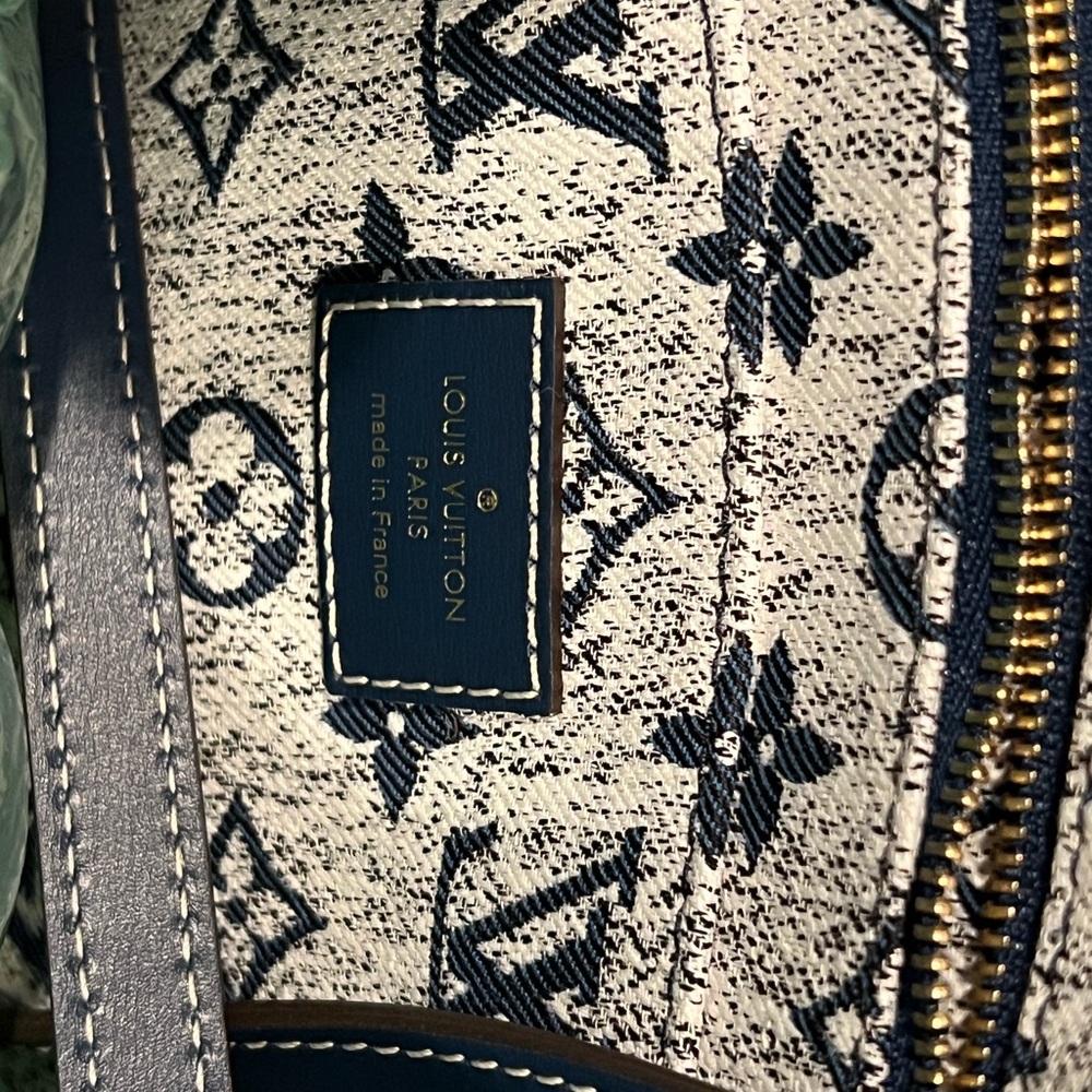Sold ❌ New▪️Louis Vuitton Denim Onthego MM - Picture 13 of 15